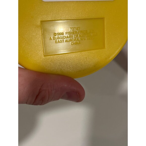 Fisher-Price 1999 Christmas Ornament With Blonde Child & Toys - Picture 5 of 7